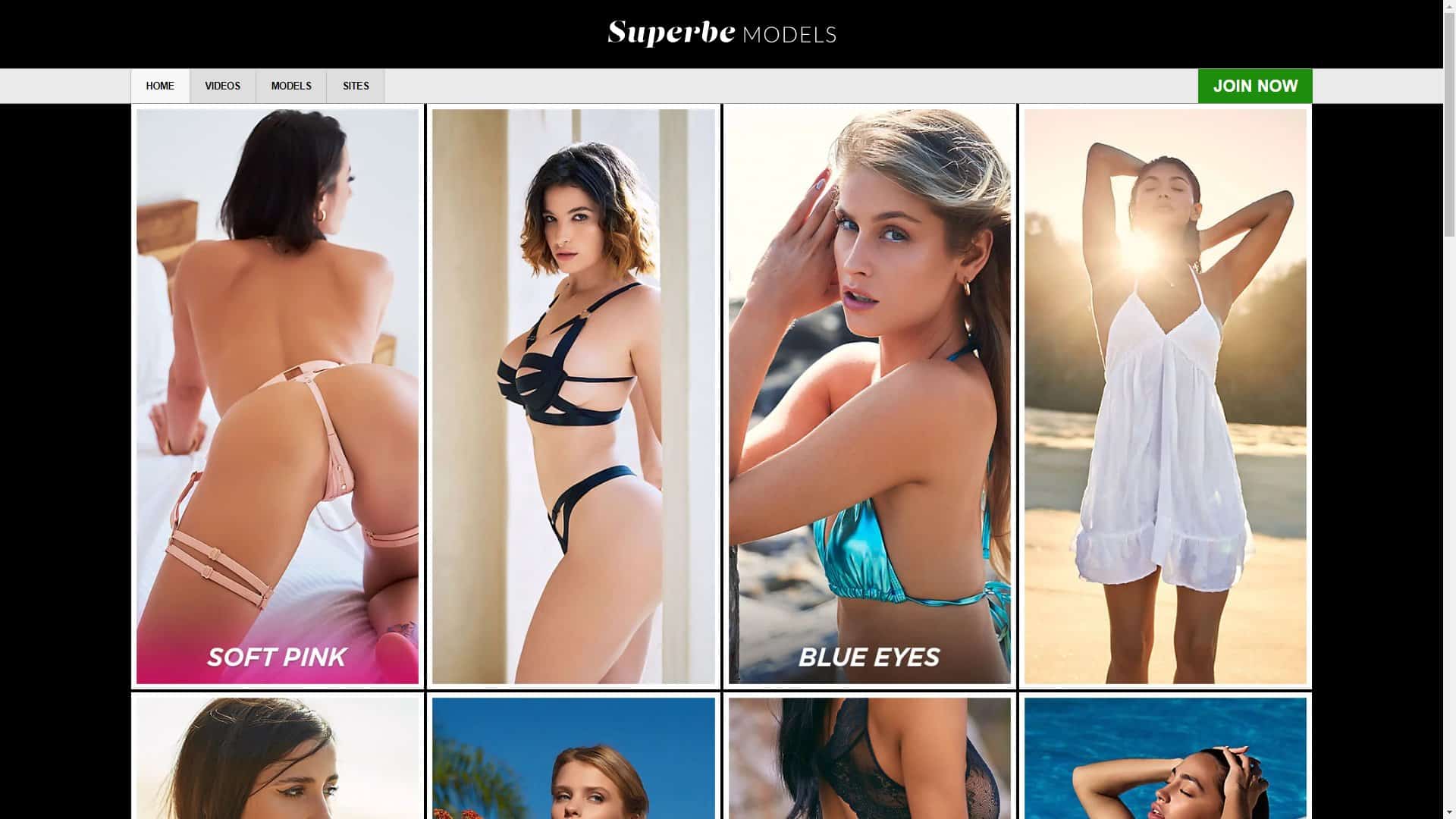 Screenshot of Superbe Models