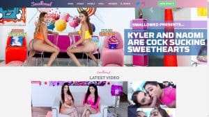 This is the : Swallowed-homepage