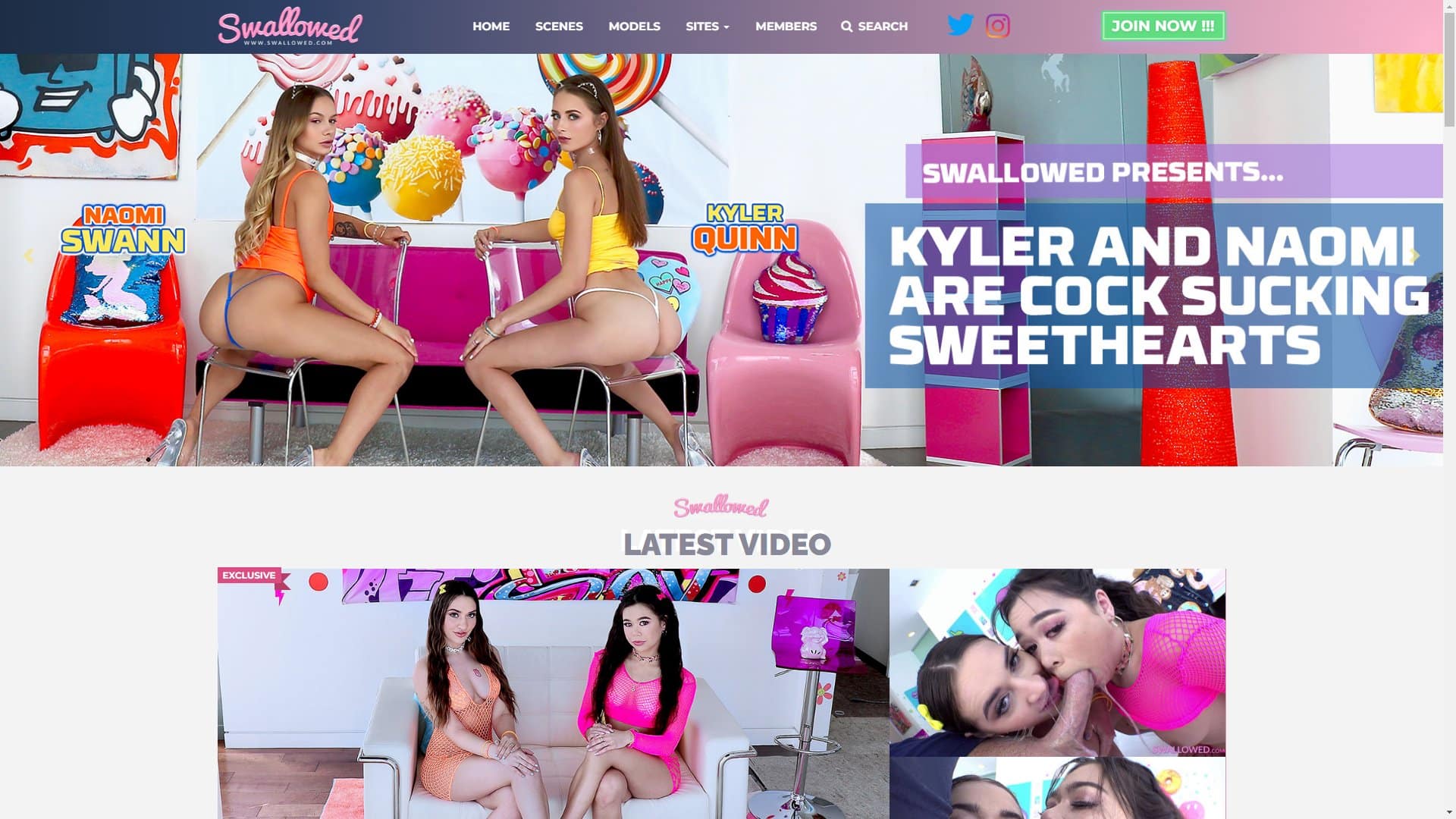 Screenshot of Swallowed
