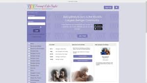 This is the : Swinglifestyle-homepage