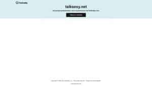 This is the : Talksexy-homepage