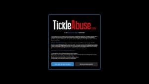 This is the : Tickle-Abuse-homepage