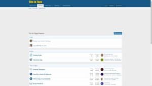 This is the : Titsintops-Forum-homepage