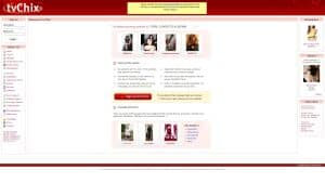 This is the : Tvchix-homepage