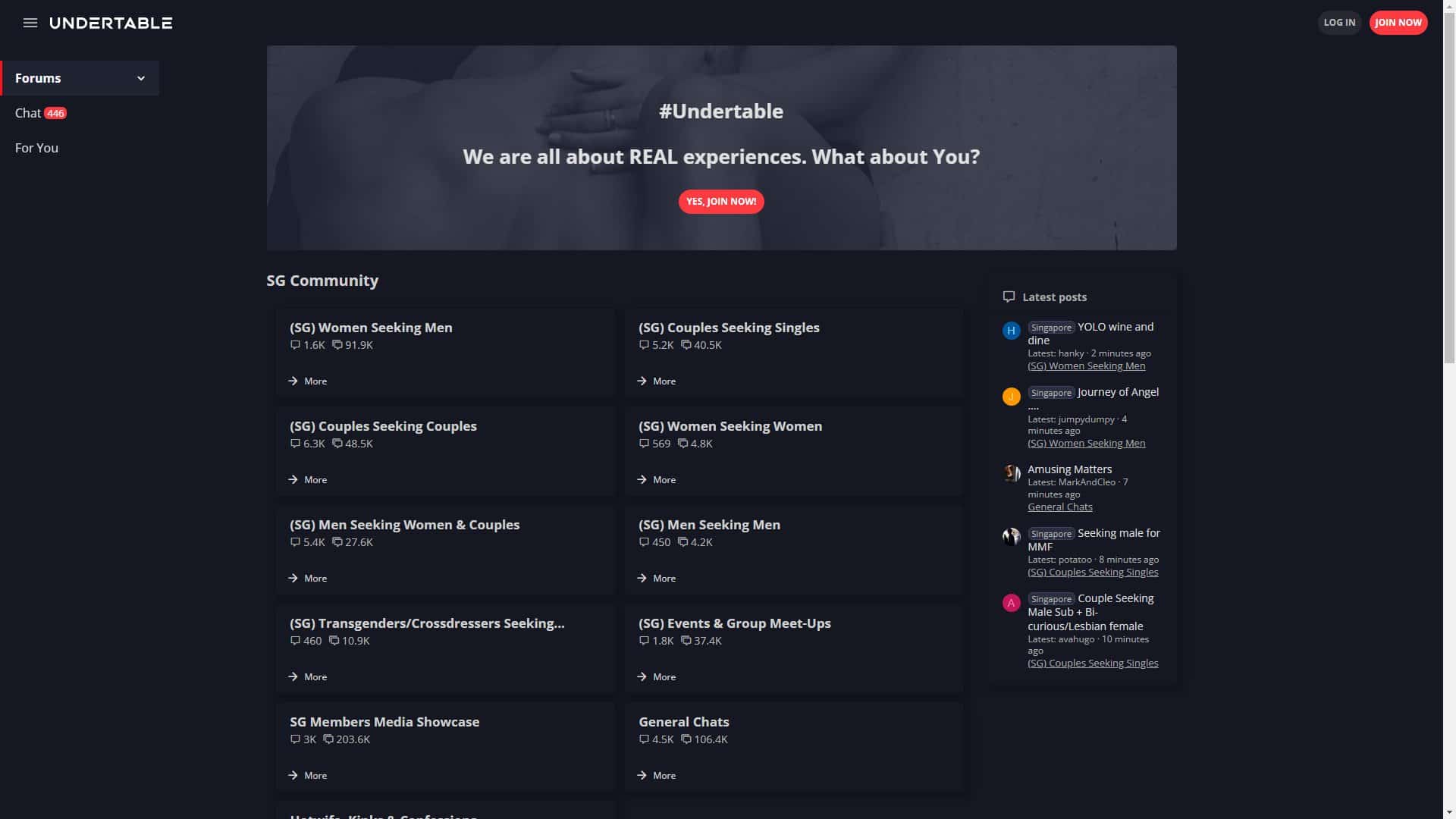 Screenshot of Undertable
