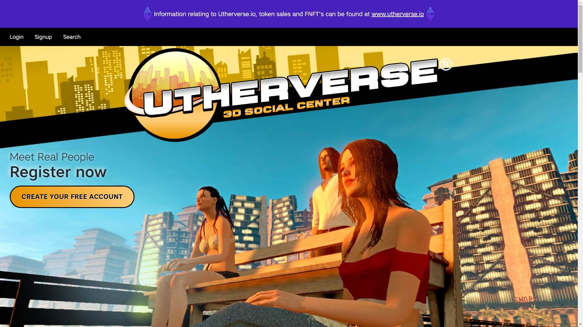 Screenshot of Utherverse