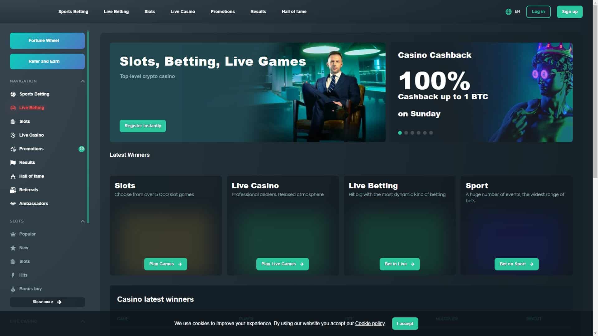 Screenshot of Vave