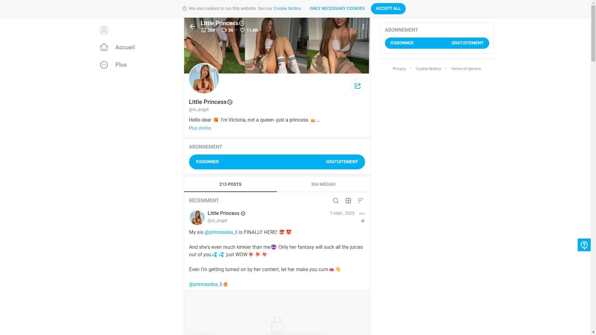 Screenshot of Victoria