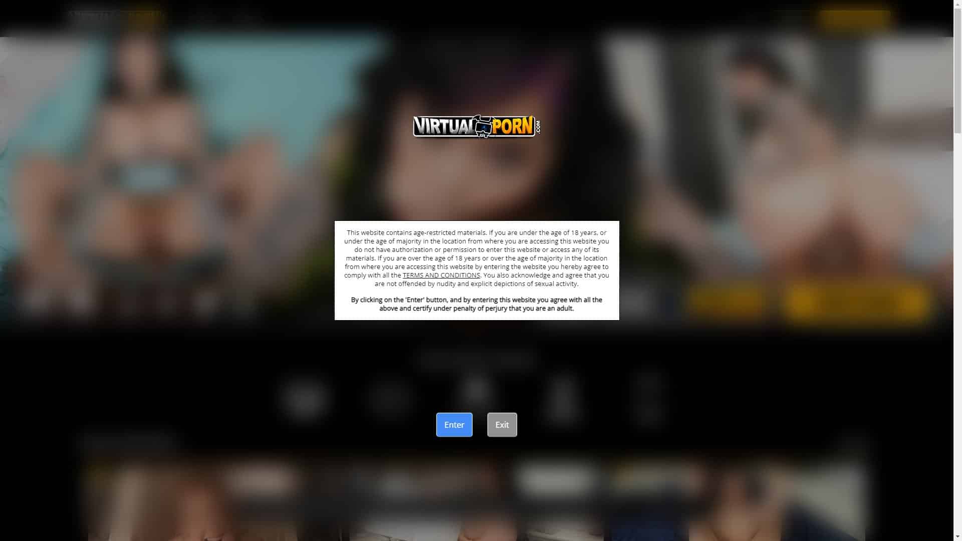 Screenshot of Virtual Porn