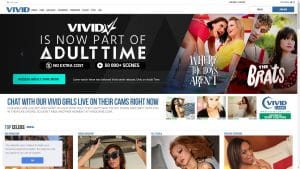 This is the : Vivid-Celeb-homepage