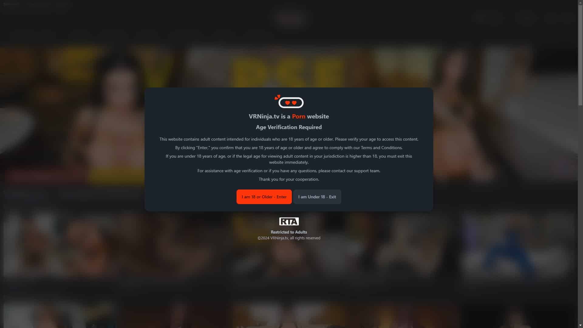 Screenshot of Vrninja