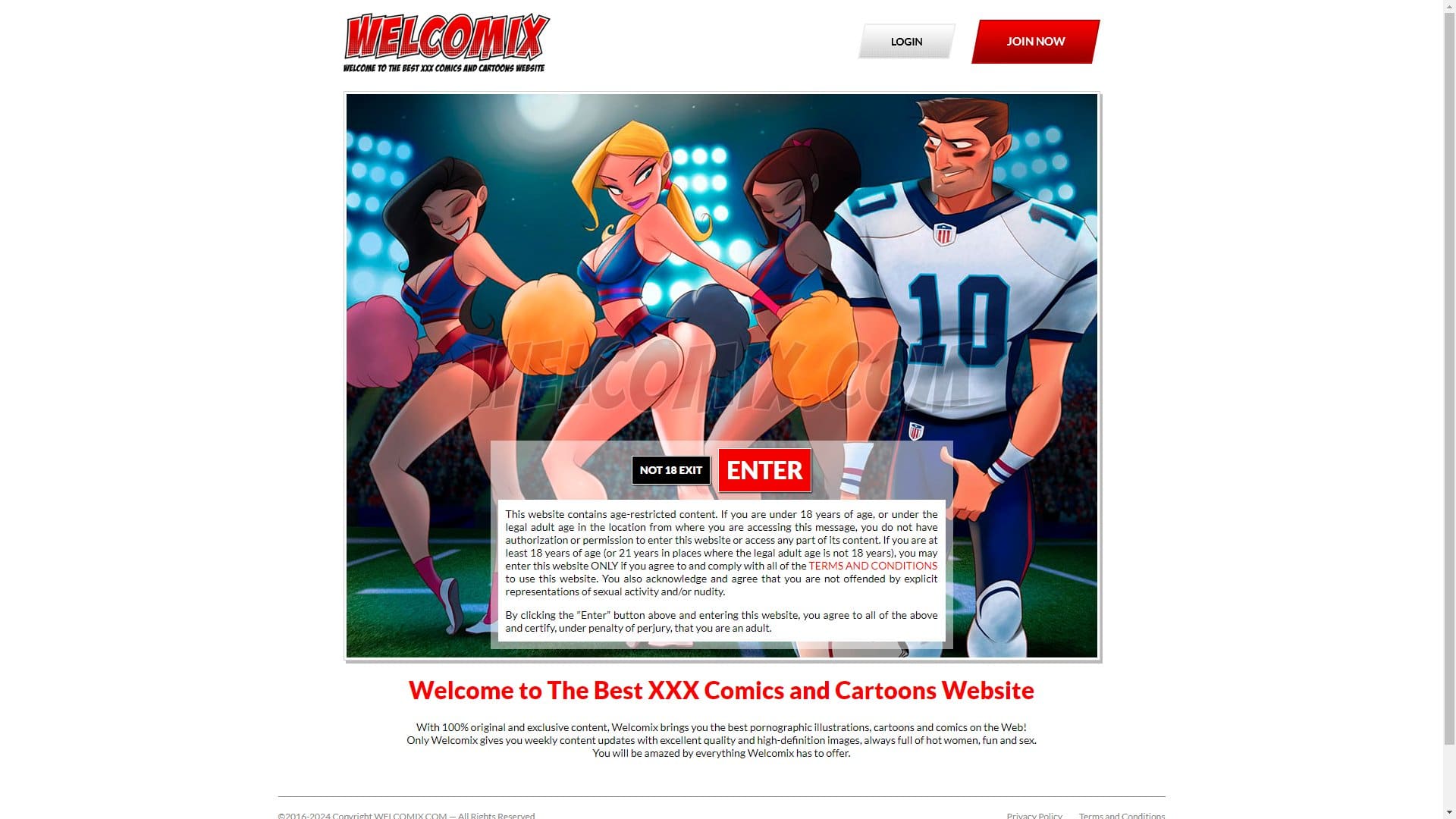 Screenshot of Welcomix