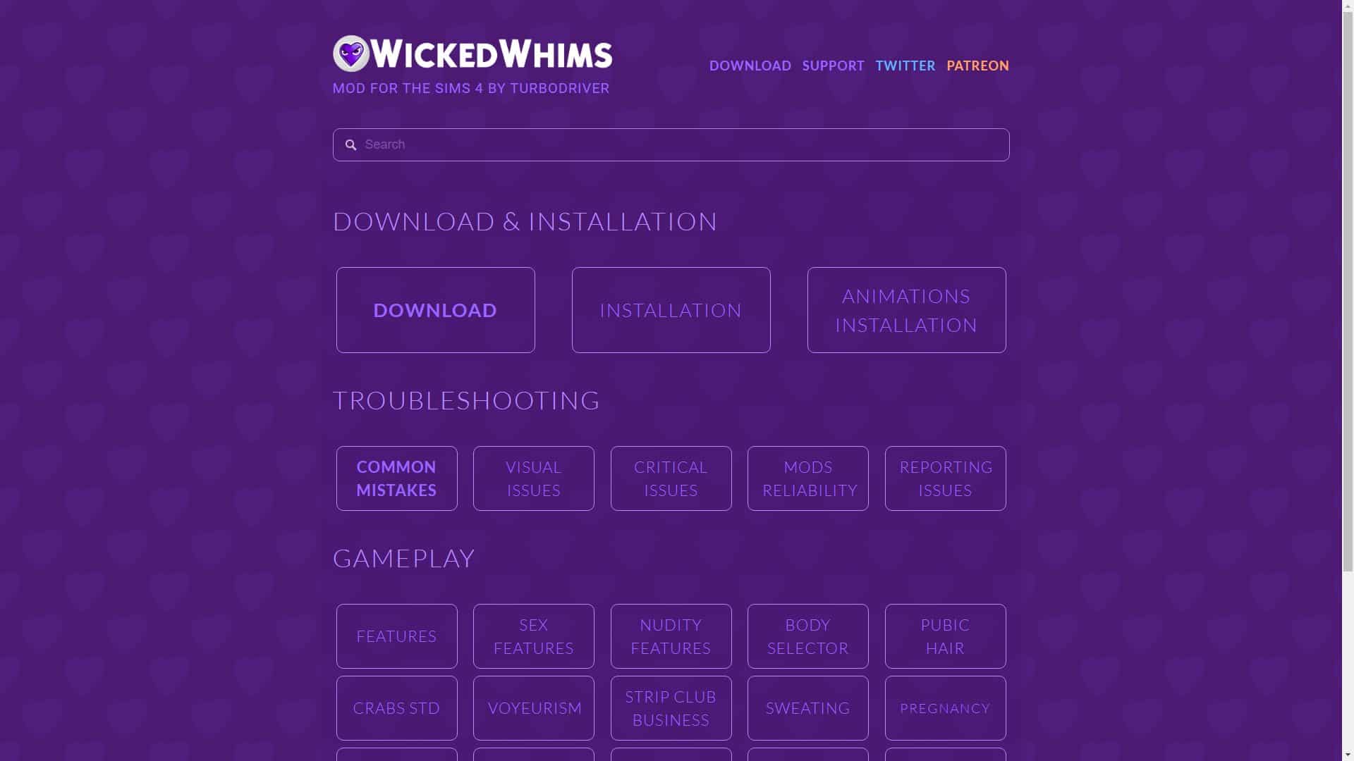 Screenshot of Wicked Whims Mod