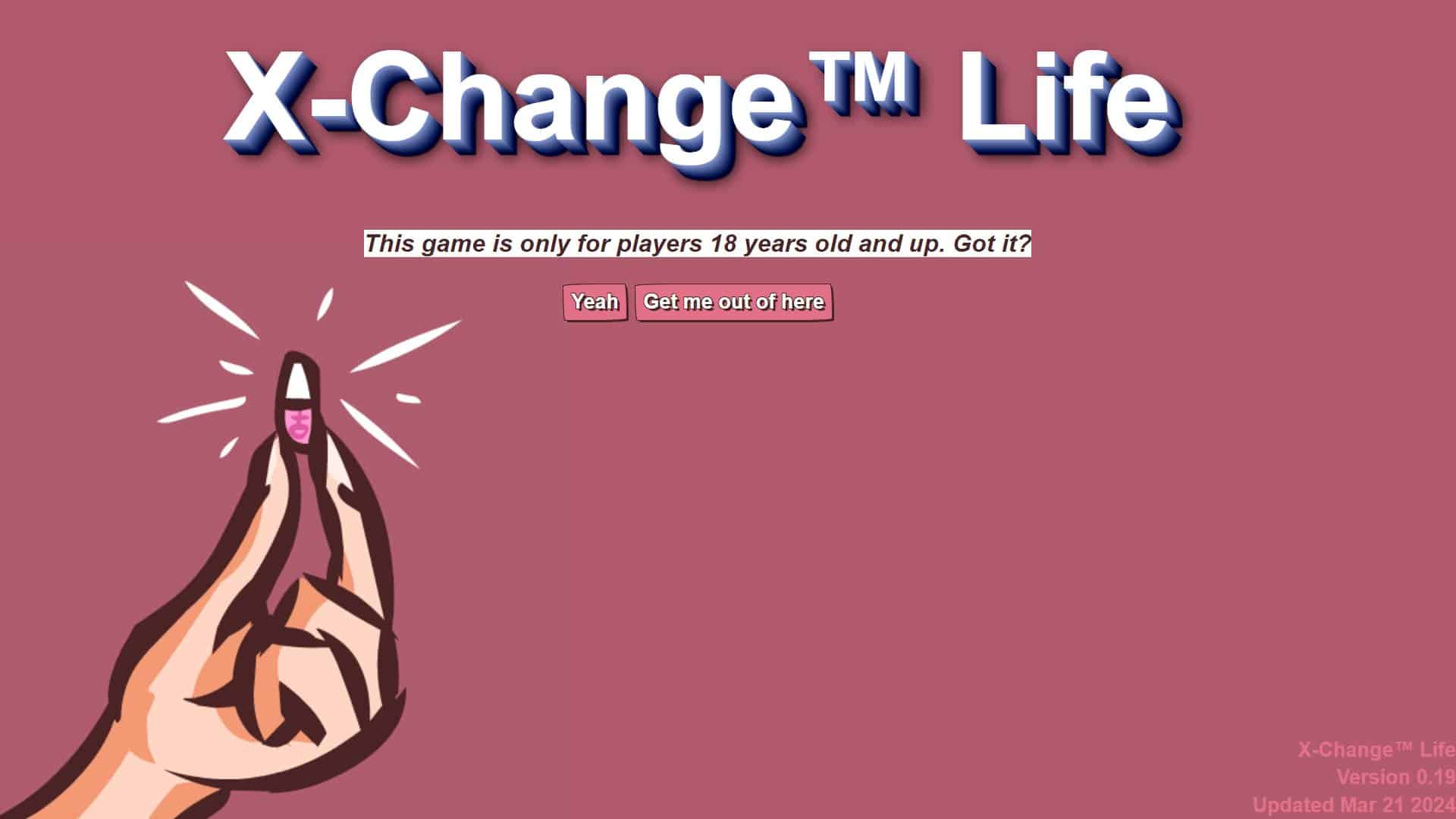 Screenshot of X-Change Life