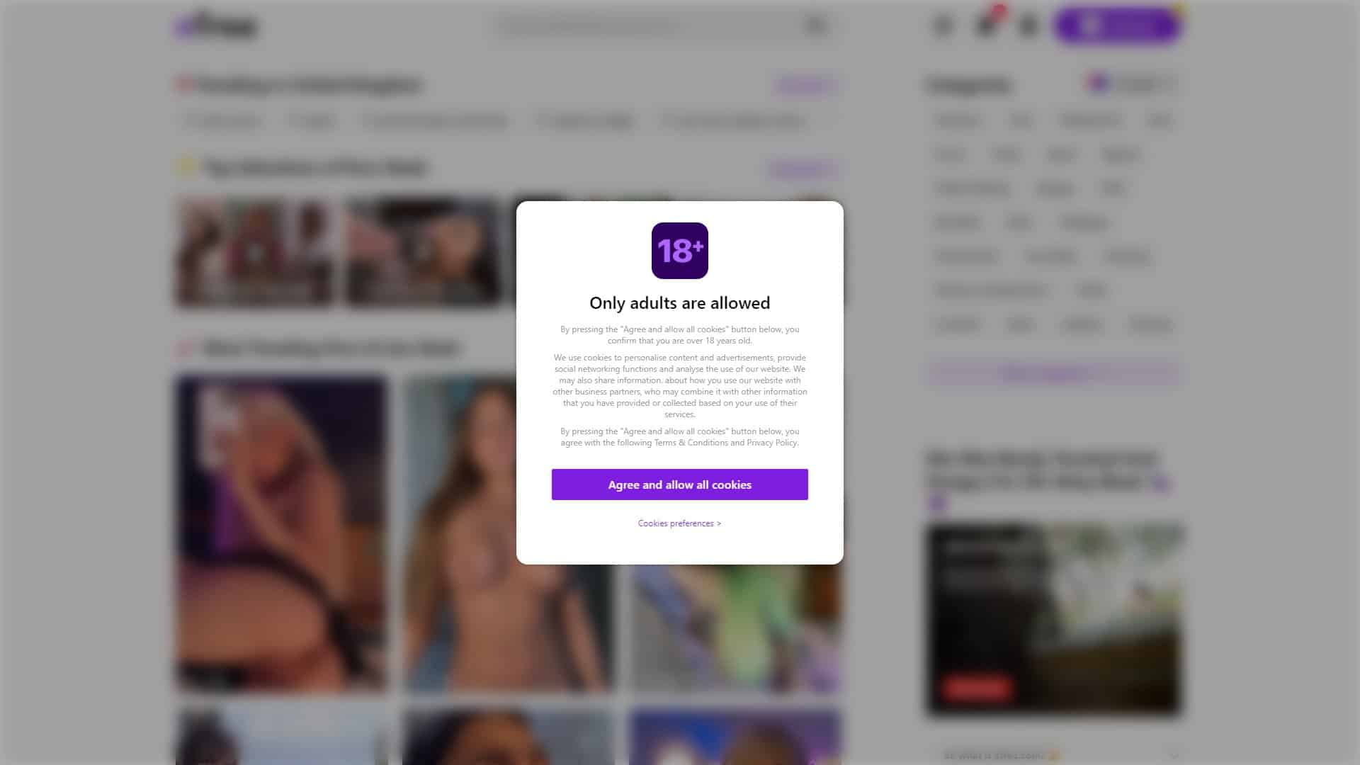 Screenshot of Xfree.Com