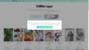 This is the : Yiffer-homepage