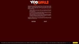 This is the : Yoogirls-homepage