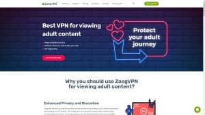 this is : Zoogvpn-homepage